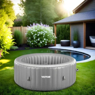 Hometotry Opblaasbare Jacuzzi 6 Persoons Ø208 cm