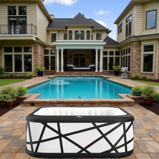 Wat vinden we goed aan de Hometotry Opblaasbare Jacuzzi 6-persoons