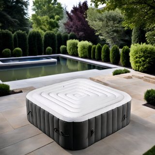 Wat vinden we goed aan de Hometotry Opblaasbare Jacuzzi Afdekking 162 cm