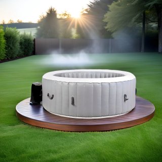 Wat vinden we goed aan de Hometotry Opblaasbare Whirlpool 6 Personen