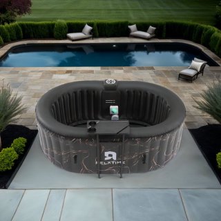 Hometotry Ovale Opblaasbare Hottub 2-persoons review