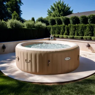 Hometotry PureSpa Opblaasbare Jacuzzi 4 Personen