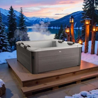 Hometotry Tribeca Luxe 6-persoons Opblaasbare Jacuzzi