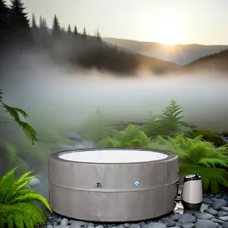 Hometotry Vita Premium Opblaasbare Spa 6-Persoons Rond