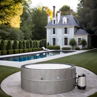 Hometotry Vita Premium Opblaasbare Spa 6-Persoons Rond