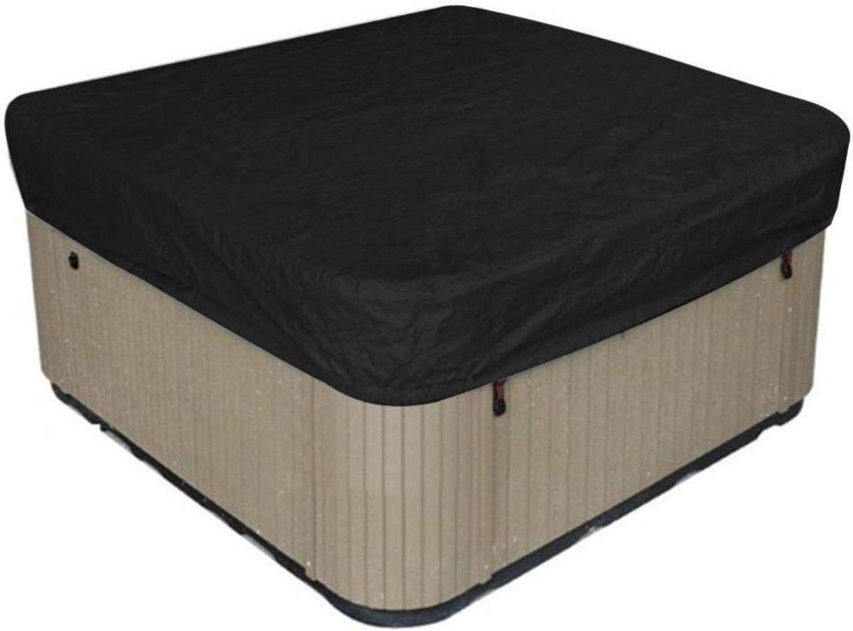 De Hot Tub Cover Vierkant 91x91x118 inch Zwart in één oogopslag
