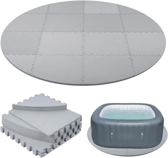 Hot Tub Mat 77 Inch Vloerbeschermer voor Spa's en Zwembaden