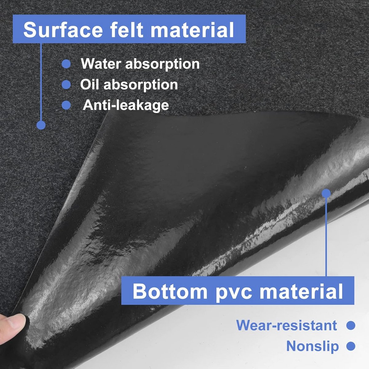 Hot Tub Mat Antislip 188x182 cm voor Opblaasbare Spa en Zwembad
