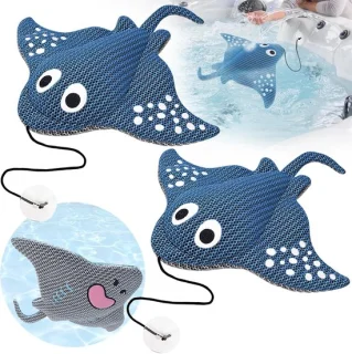 Hot tub scum absorber - 2 stuks - spons met stingray-design