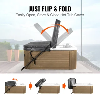 Hottub Cover Lift - Afdeklift voor Hot Tub en Spa