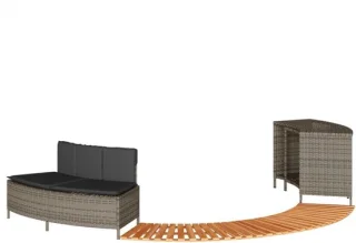 Hottub Omkasting - Spa Ombouw 112 x 45 x 55 cm