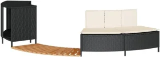 Hottub Omkasting - Spa Ombouw - Zwart