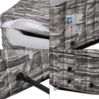Industrial Home Carosino Elite Opblaasbare 5-persoons Spa
