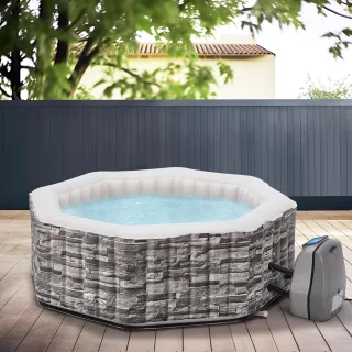 Industrial Home Carosino Elite Opblaasbare 5-persoons Spa