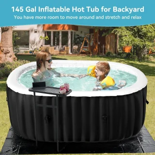 Industrial Home Luxe Bubble Spa – Opblaasbare Hot Tub 2 Persoons