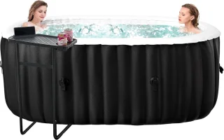 Industrial Home Luxe Bubble Spa – Opblaasbare Hot Tub 2 Persoons