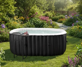 Industrial Home Luxe Bubble Spa – Opblaasbare Hot Tub 2 Persoons