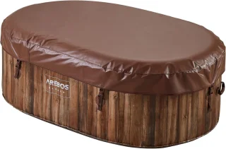 Industrial Home Luxe Hottub Spa – 2-persoons opblaasbare jacuzzi