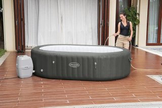 Wat vinden we goed aan de Industrial Home Premium Mauritius Oval AirJet - Opblaasbare Spa