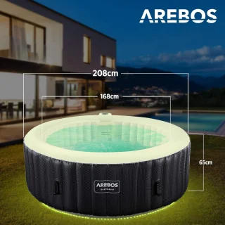 Industrial Home Premium Spa Opblaasbare 6-persoons Hottub