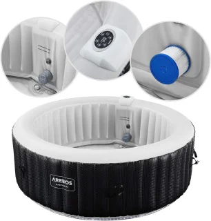 Industrial Home Premium Spa Opblaasbare 6-persoons Hottub