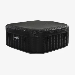 Industrialhome CORFU Opblaasbare Spa 158x158x68 cm Voor 4 Personen