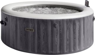 Intex 6-persoons Round Spa Greywood