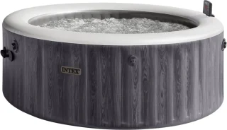 Intex Deluxe Round Spa 4-persoons Greywood