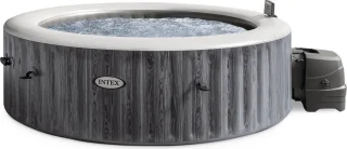 Intex Deluxe Round Spa 4-persoons Greywood
