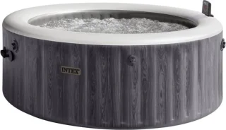 Intex Deluxe Round Spa 4-persoons Greywood