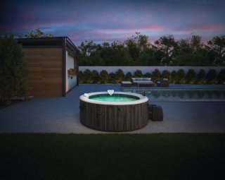 Wat vinden we goed aan de Intex PureSpa Bubble Deluxe Greywood opblaasbare spa 4 pers