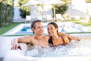 Intex PureSpa Chevron Deluxe 4-Persoons Bubble Spa