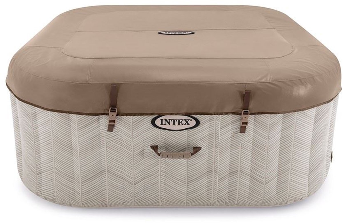 Intex PureSpa Chevron Deluxe 4-Persoons Bubble Spa