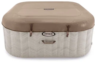 Intex PureSpa Chevron Deluxe 4-Persoons Bubble Spa
