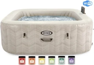 Intex PureSpa Chevron Deluxe - Bubble Spa review