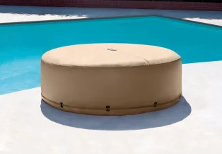 Intex PureSpa Energy Saving Opblaasbare Spa 4-Persoons Beige