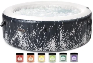 Intex PureSpa Glow Deluxe: sfeervolle, gebruiksvriendelijke bubbelspa voor thuis