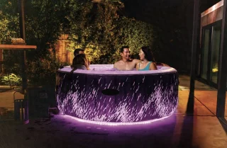 Intex PureSpa Glow Deluxe Bubble Spa 4-persoons