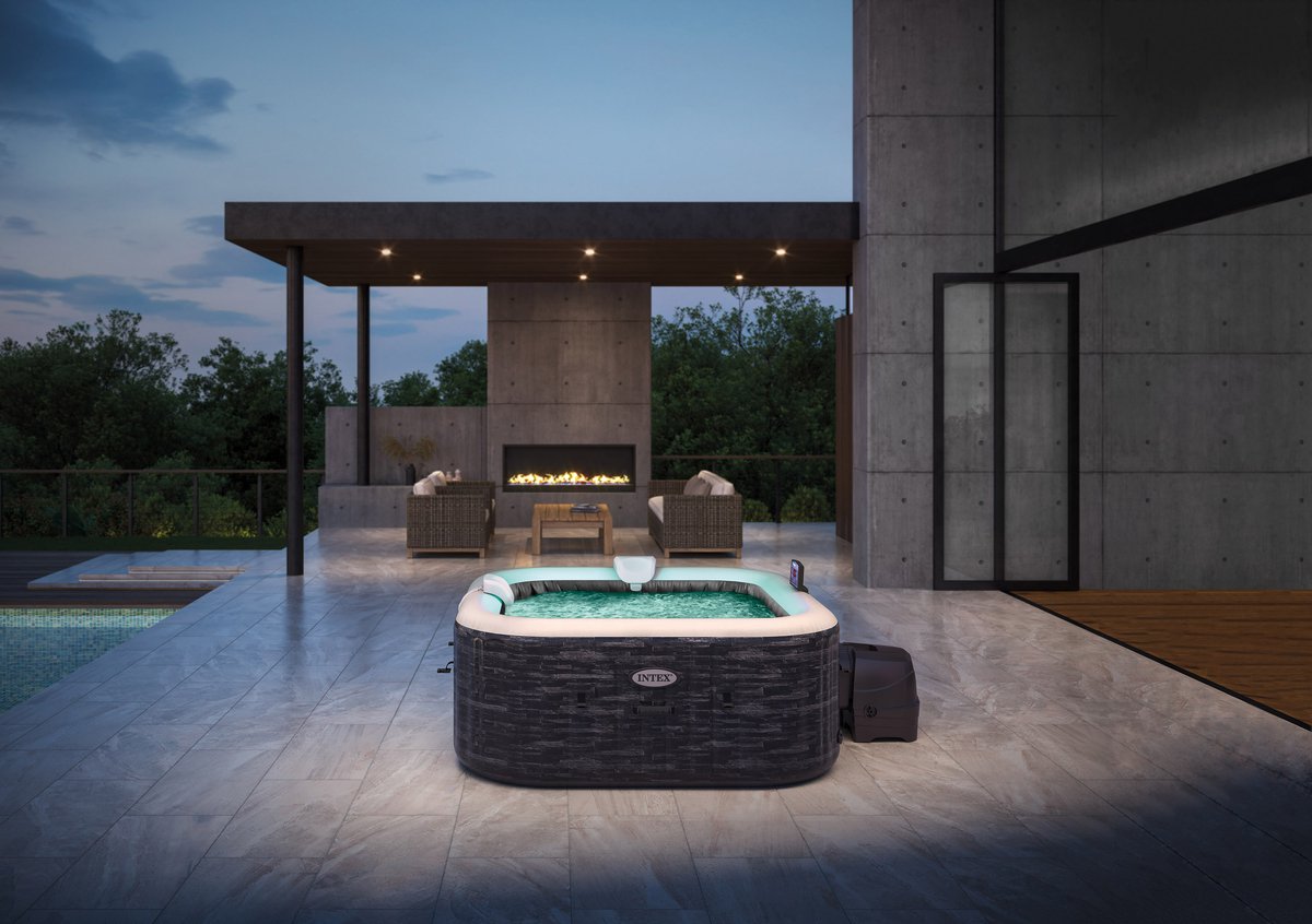 Wat vinden we goed aan de Intex PureSpa Greystone Deluxe 4-Persoons Spa