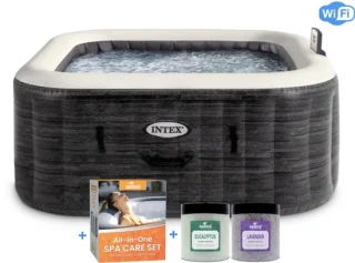 Intex PureSpa Greystone Deluxe Opblaasbare Spa review