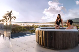 Intex PureSpa Greywood Bubble Deluxe Spa