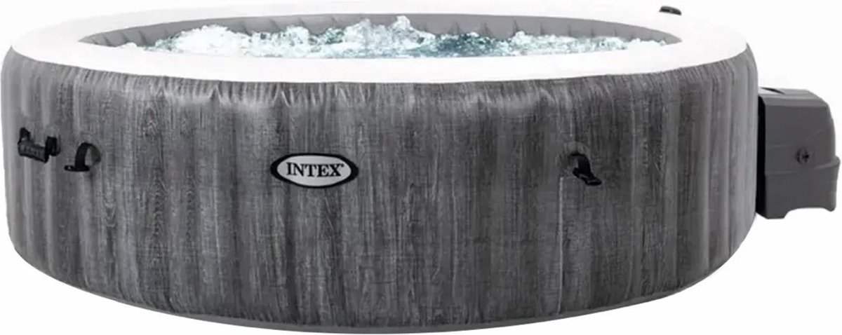 Intex PureSpa Greywood De Luxe Jacuzzi 6-persoons Set