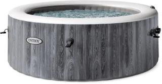 Intex PureSpa Greywood Deluxe 4-Persoons Spa Ø196x71 cm