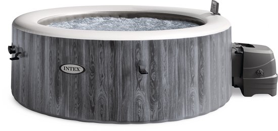 Intex PureSpa Greywood Deluxe 4-Persoons Spa Ø196x71 cm