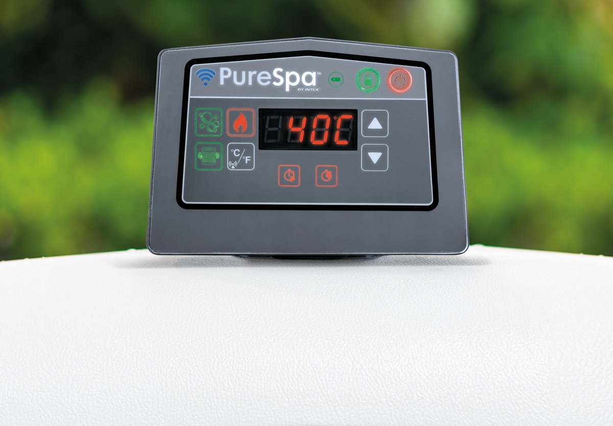 Intex PureSpa Greywood Deluxe Hottub 6-persoons