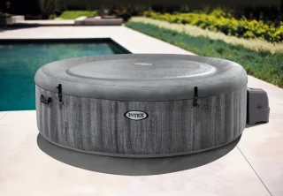 Intex PureSpa Greywood Deluxe Hottub 6-persoons