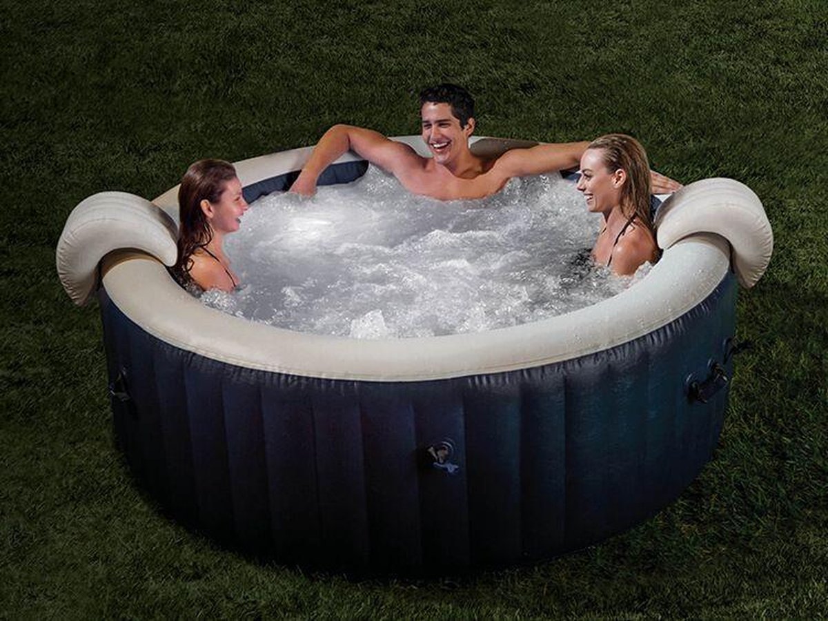 Intex PureSpa Navy Opblaasbare Spa 4-Persoons