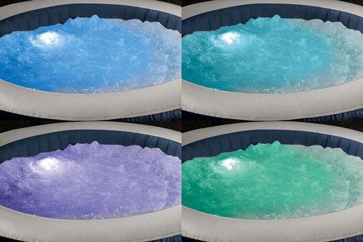 Intex PureSpa Navy Opblaasbare Spa 4-Persoons