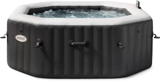 Intex PureSpa Onyx Black Deluxe 4 persoons spa 201x201x71 cm