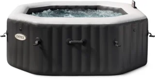 Intex PureSpa Onyx Black Deluxe 4 persoons spa 201x201x71 cm